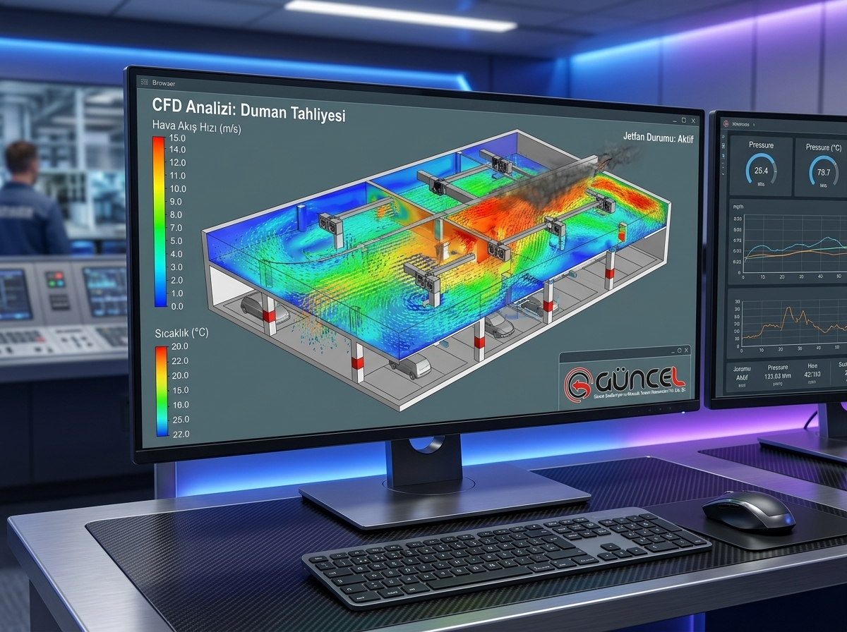 Otopark Havalandırma CFD Analizi Sonuç Raporu